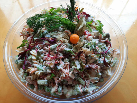 Buffet froid - Salade - Fusillis crémeuse