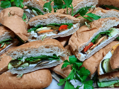 Buffet froid | Sandwich | Ciabatta au chèvre et légumes grillés