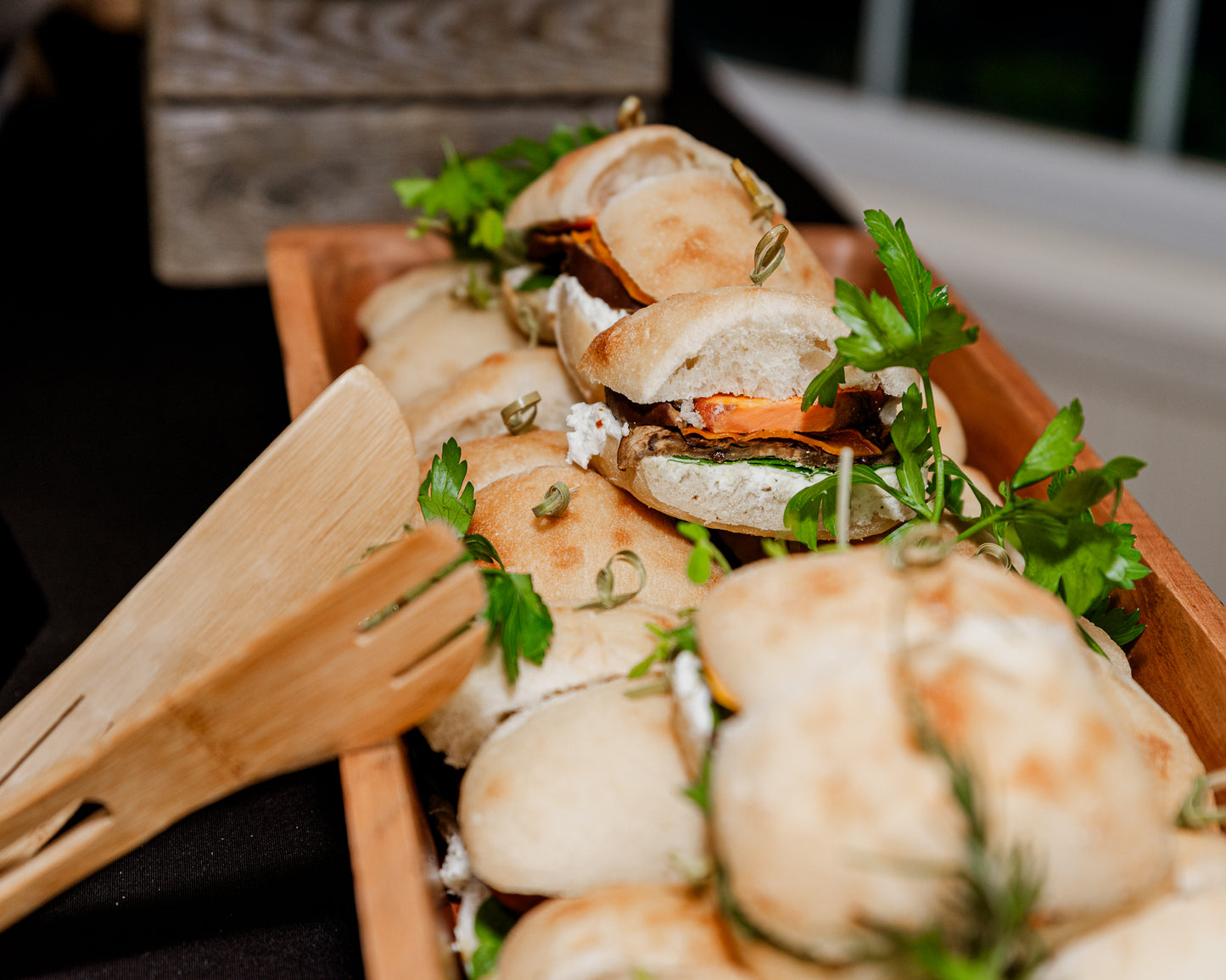 Cold buffet | Sandwich | Ciabatta with tuna and dried tomatoes