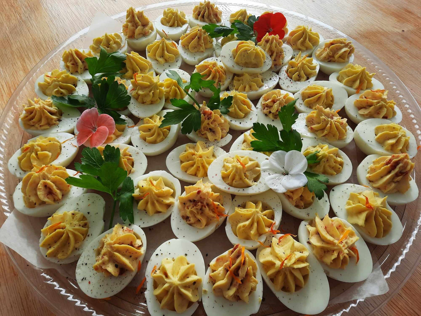 Bouchées froides | Oeufs farcis à la provençale