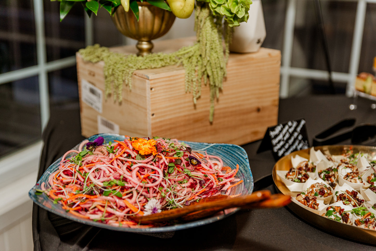 Lunch box | Salad selection | Mixed julienne salad with herb and maple vinaigrette